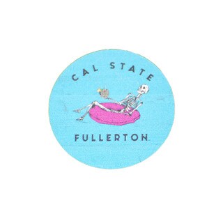 Cal State Fullerton Keep Calm, Party On Magnet